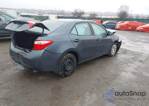 2018 Toyota Corolla Le z USA, uszkodzony, nr VIN 2T1BURHE1JC048440